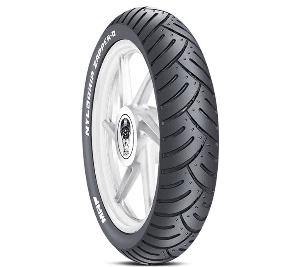 Mrf Zapper Hero Glamour Rear Tyre Price 80/100-18 MRF Zapper Y