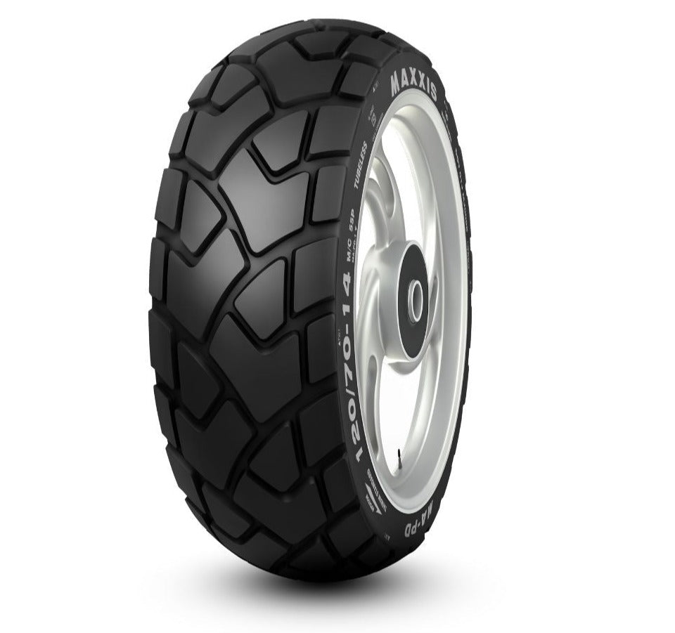 Maxxis 120/70-14 MA-PD Tubeless Tyre Rear - Main Image