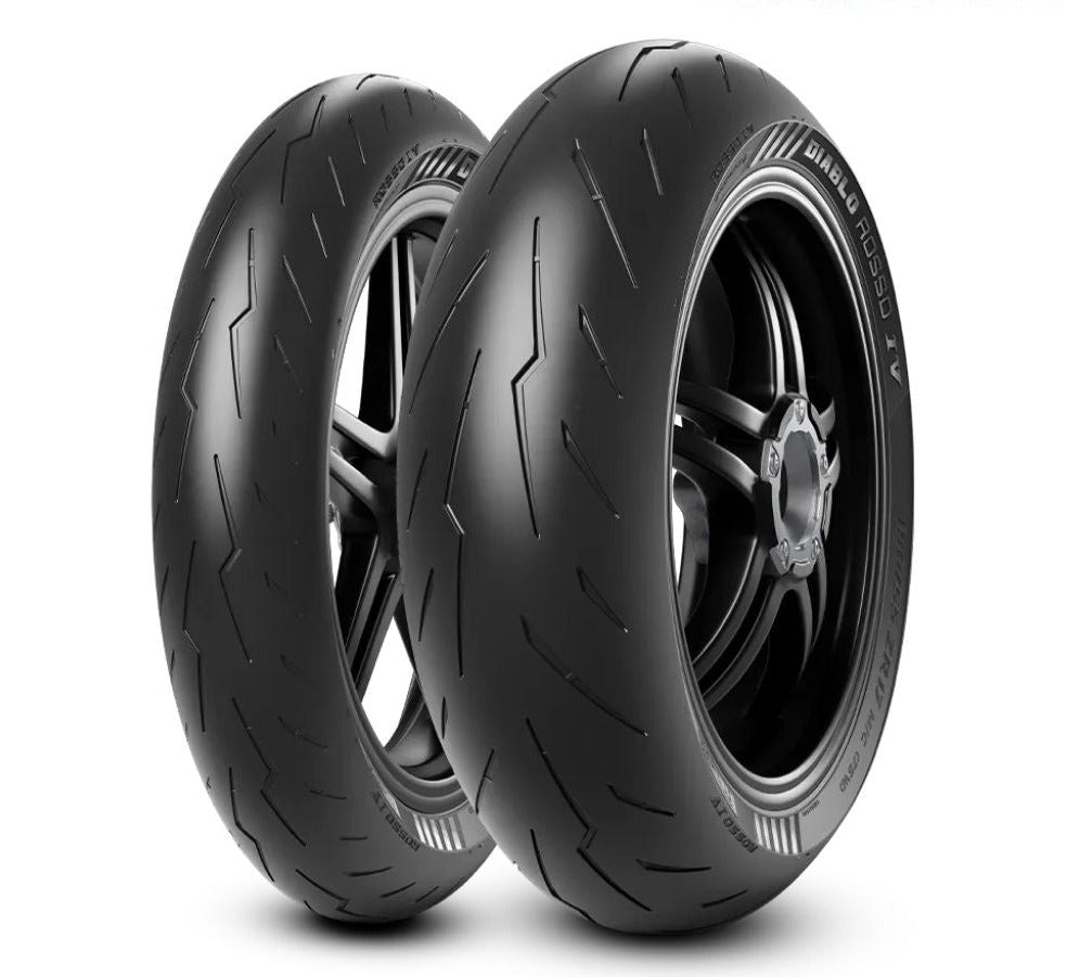 ノーマルタイヤ　PIRELLI ２本 Pirelli - 180/55-ZR17 DIABLO ROSSO CORSA II Tubeless 73W Tyre