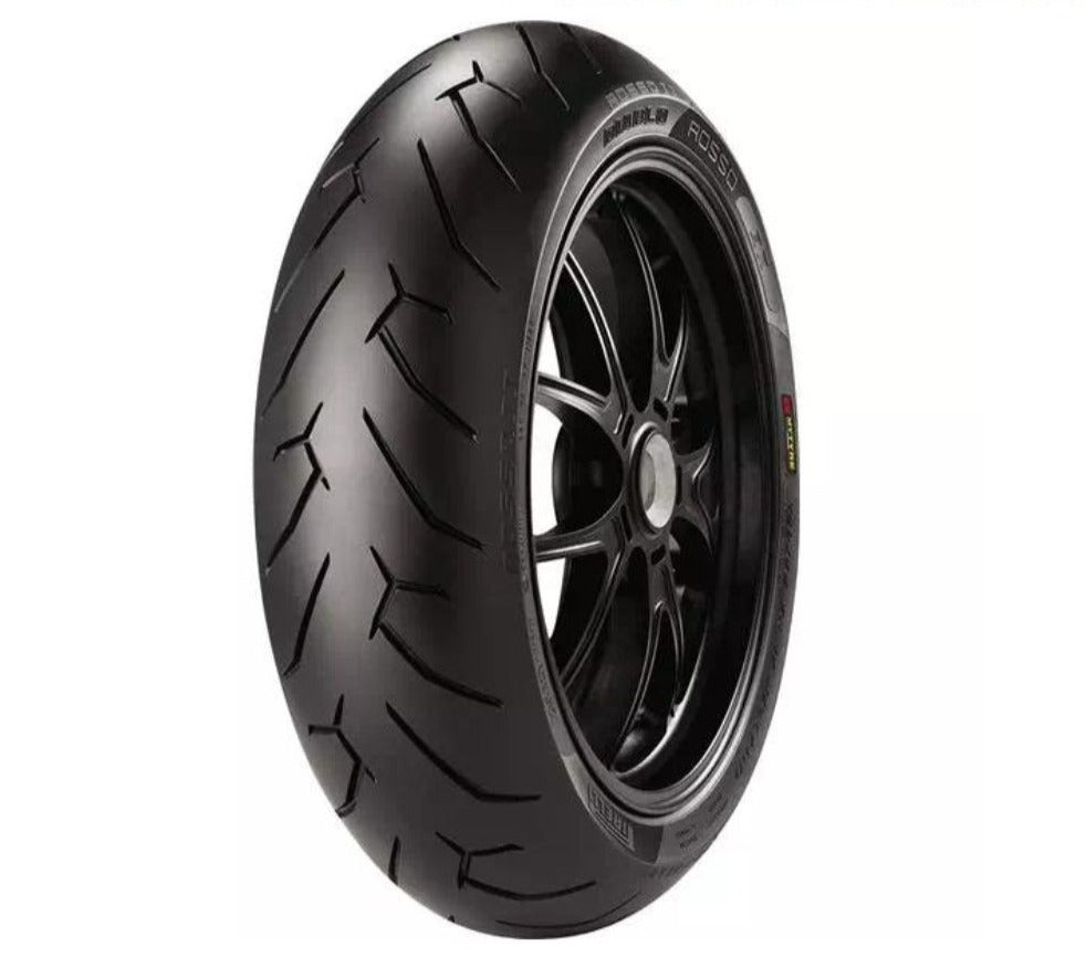 Pirelli 190/55-ZR17 Diablo Rosso 2 75W Tubeless Tyre | Rear – Tyre