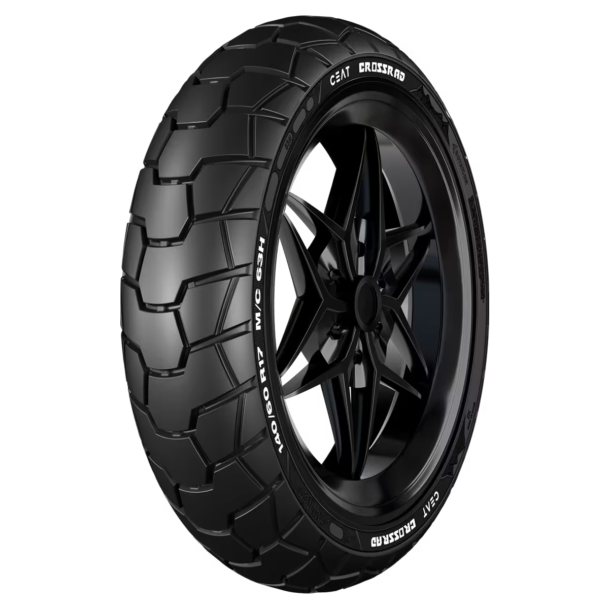 Ceat - 110/80-R19 59V and 150/70-R17 CROSSRAD 69V Tubeless Tyres