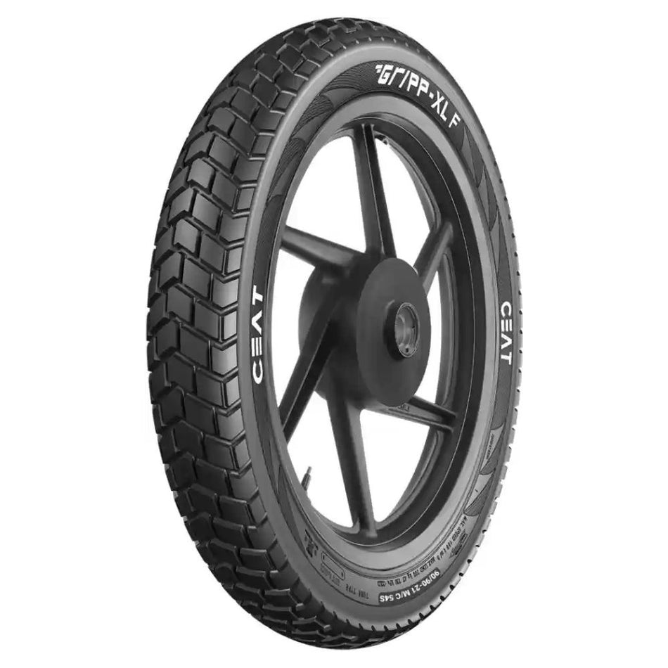 Ceat - 120/70-R17 GRIPP XL RAD STEEL Tubeless 58H Tyre | Front