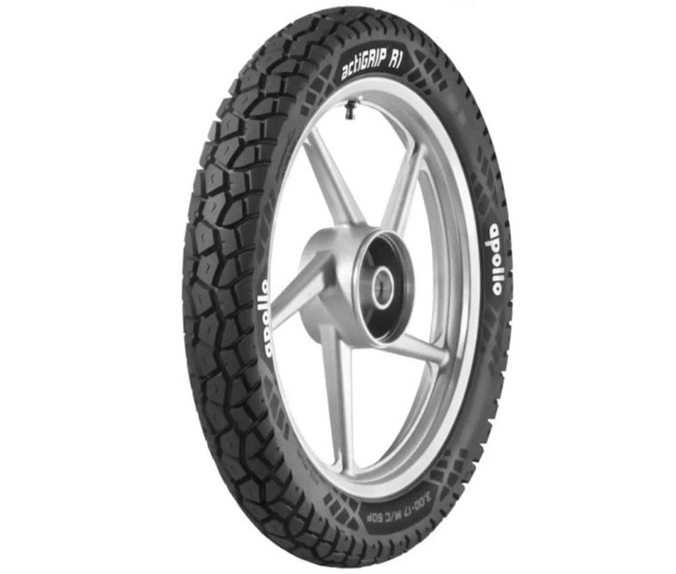 Apollo 100/90-17 Actigrip R1 Tubeless Tyre | Rear