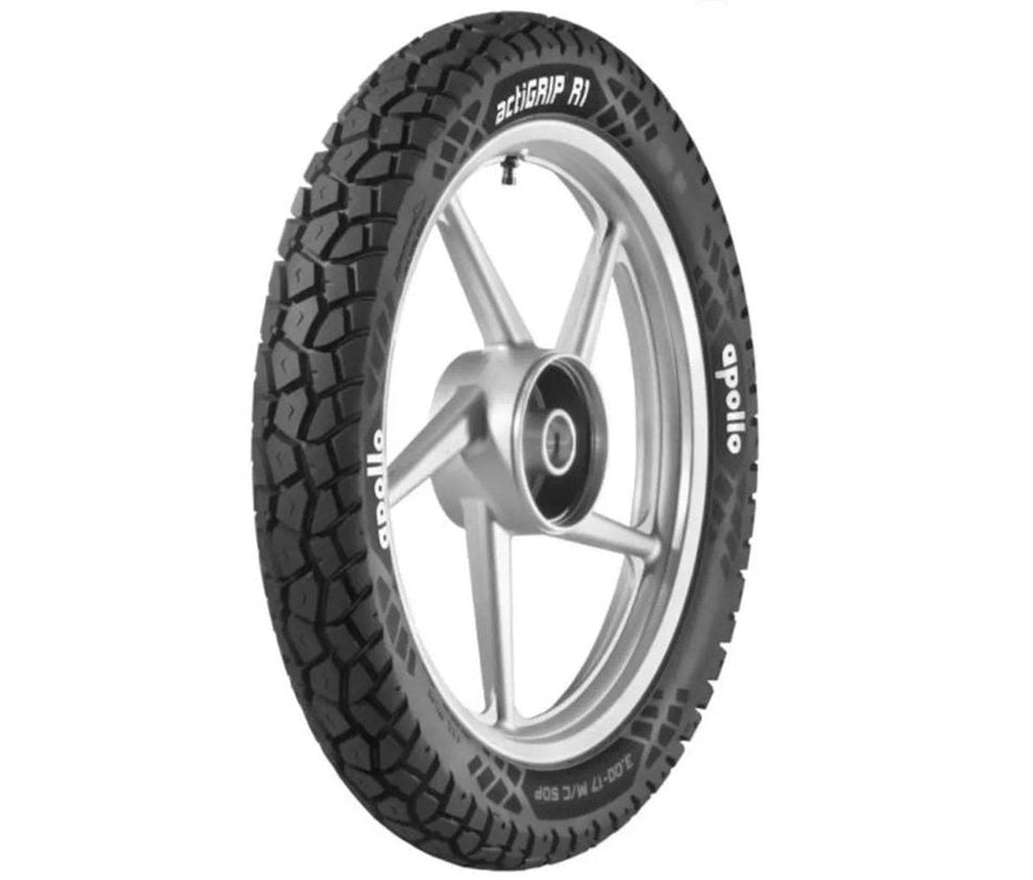 Apollo 100/90-18 Actigrip R1 Tubeless Tyre