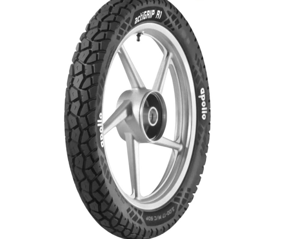 Apollo 3.50-19 Actigrip R1 Tube Tyre (Tube Included) | Rear