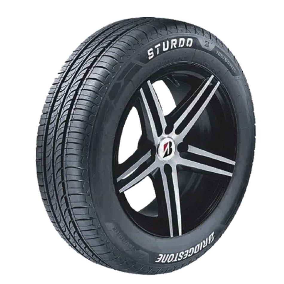 Bridgestone - 135/70R12 65T STURDO - Tubeless Car Tyre