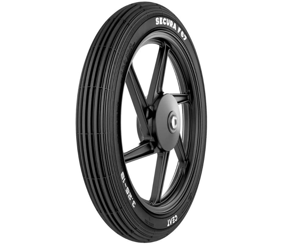 Ceat 3.25-19 Secura F67 Tube Tyre (Tube Included) | Front