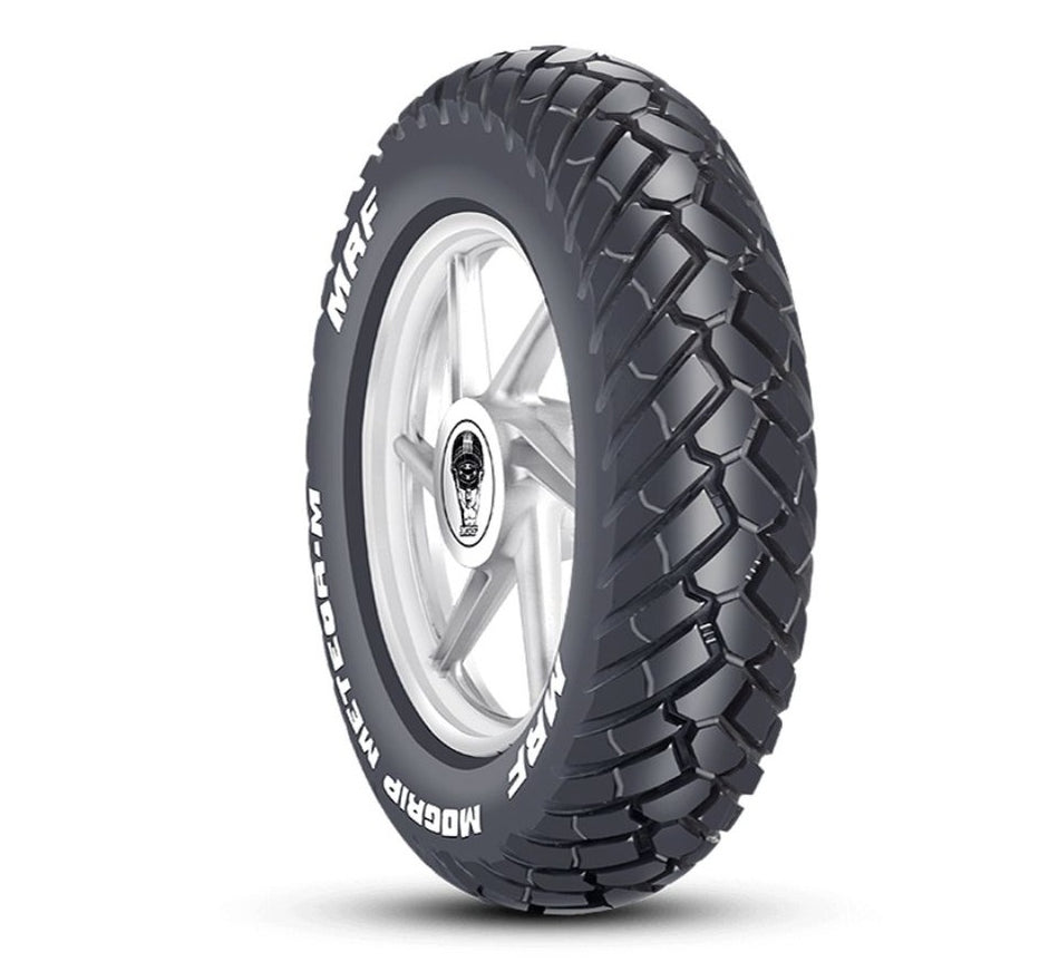 MRF - 100/90-17 MOGRIP METEOR-M Tubeless 55P Tyre | Rear