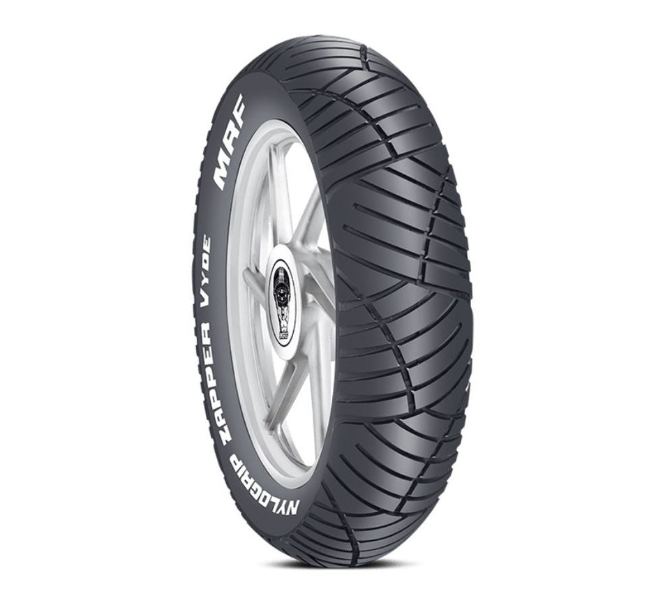 MRF - 120/80-17 ZAPPER VYDE Tubeless Tyre | Rear