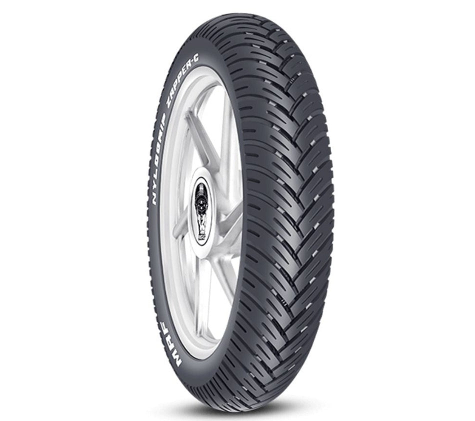 MRF - 120/80-18 ZAPPER C Tube Type Tyre | Rear