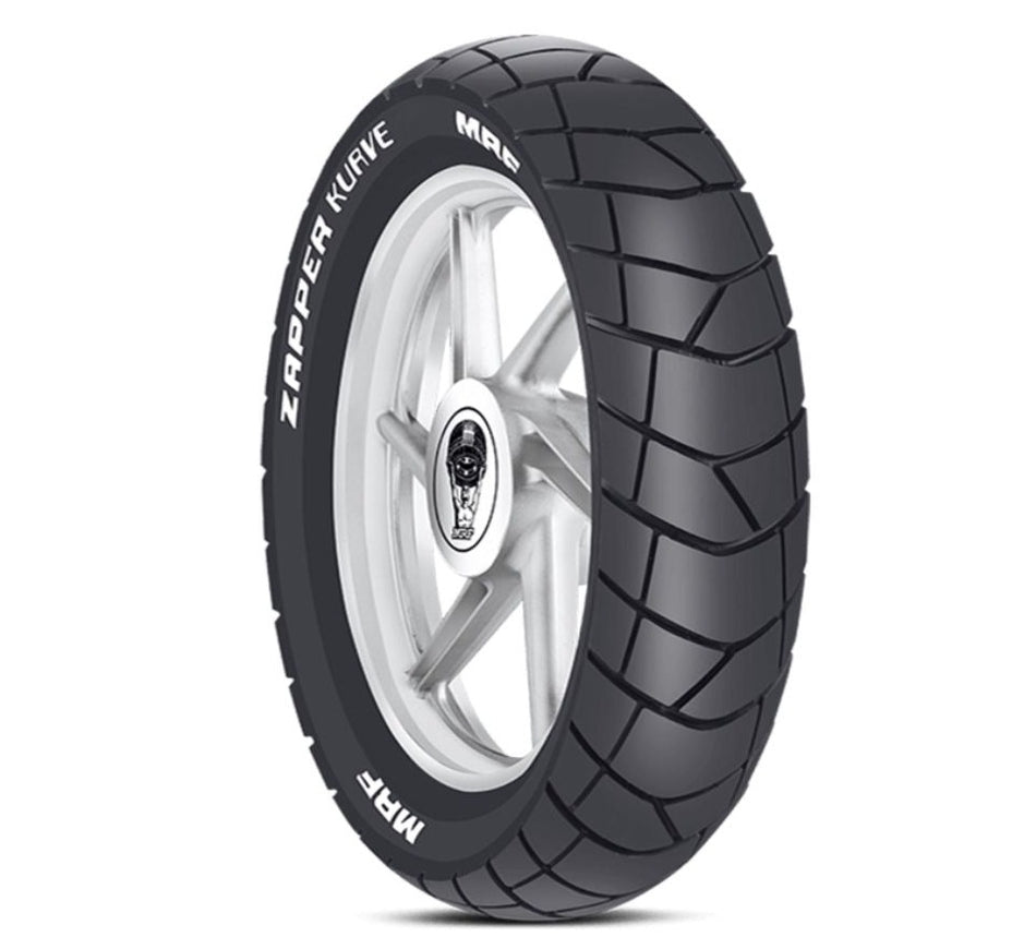 MRF - 150/70-17 ZAPPER KURVE Tubeless 69H Tyre | Rear