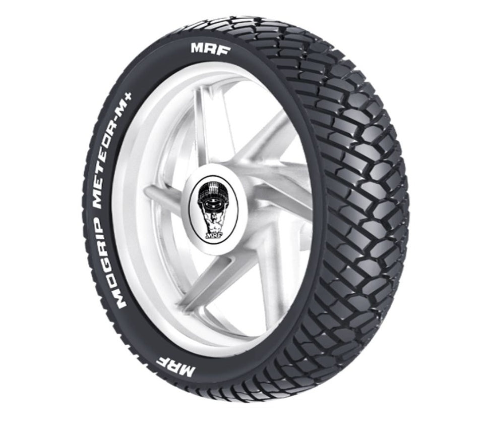 MRF - 2.75-18 MOGRIP METEOR M+ N6 Tubeless Tyre | Rear