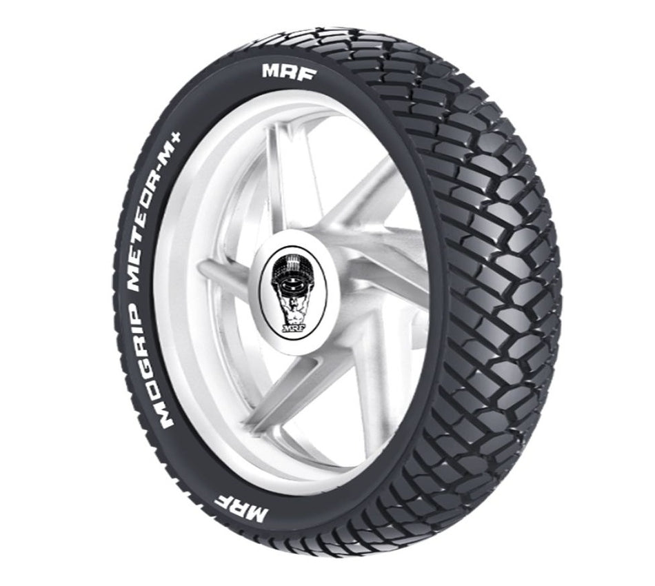 MRF - 3.00-17 MOGRIP METEOR M+ N6 Tubeless Tyre | Rear