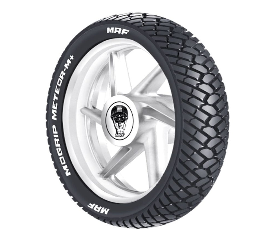 MRF - 3.00-18 MOGRIP METEOR M+ Tube Type Tyre | Rear