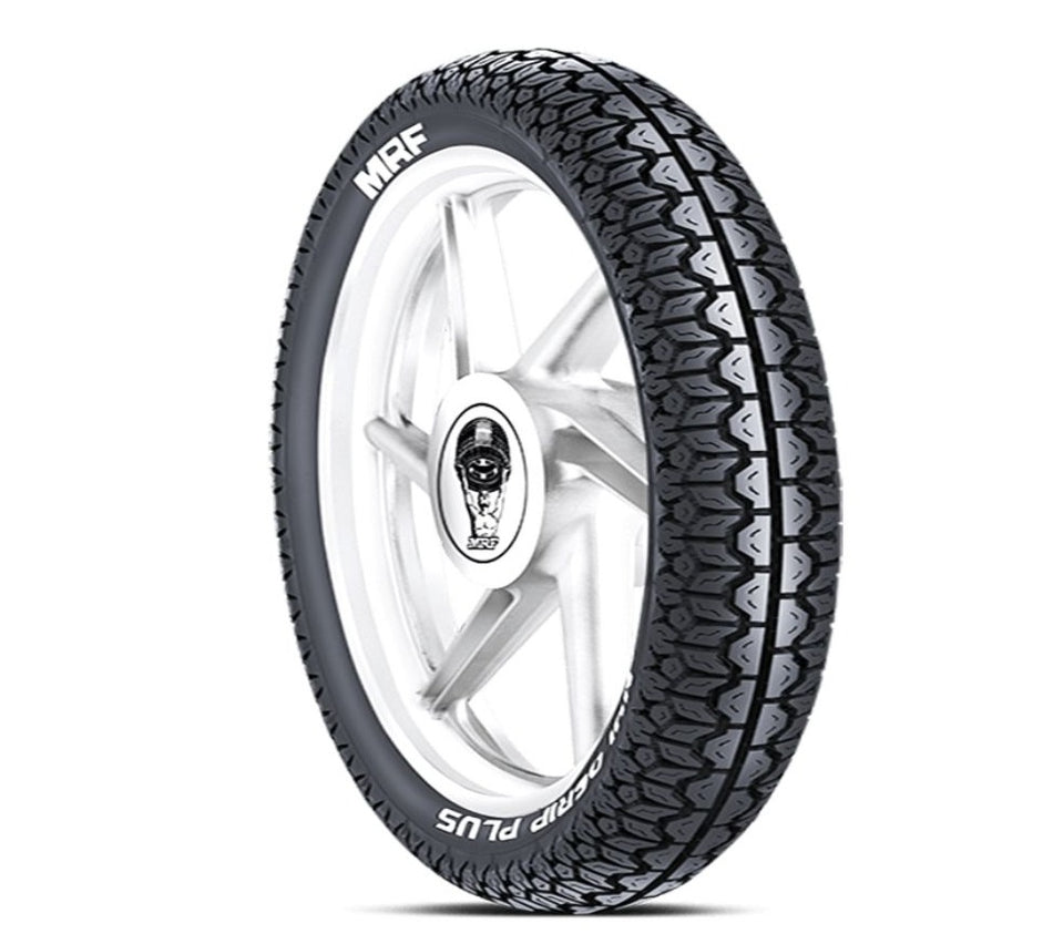 MRF - 3.00-18 NYLOGRIP PLUS V2 N6 Tubeless Tyre | Rear