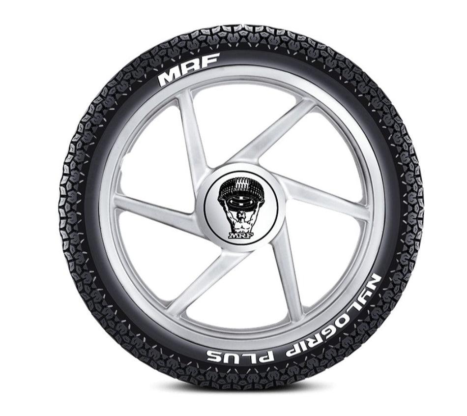 MRF - 3.00-18 NYLOGRIP PLUS V2 N6 Tube Type Tyre | Rear