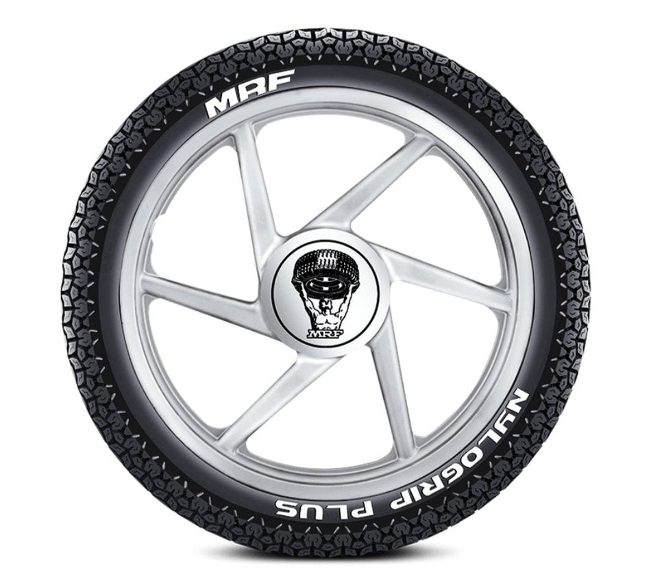 MRF - 80/100-18 NYLOGRIP PLUS V2 N6 Tubeless Tyre | Rear