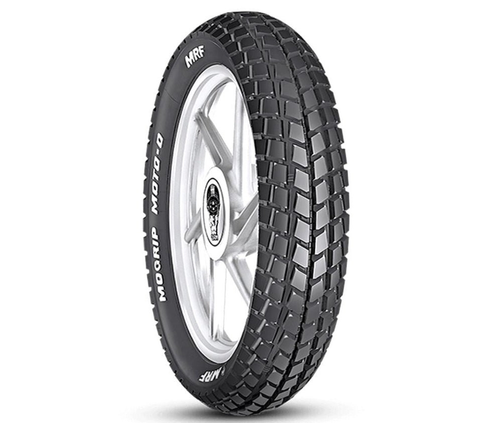 MRF - 90/100-10 MOTO D Tubeless Tyre | Rear