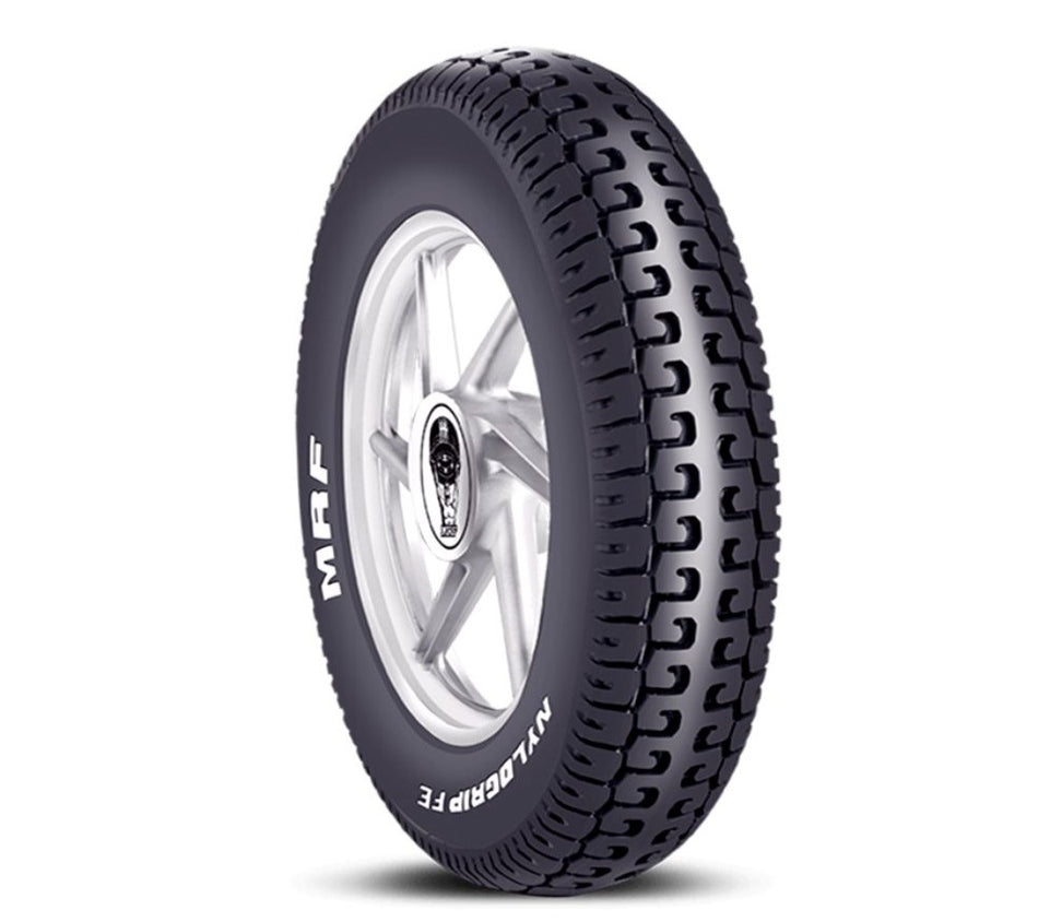 MRF - 90/100-10 NYLOGRIP FE PLUS Tube Type Tyre | Front/Rear