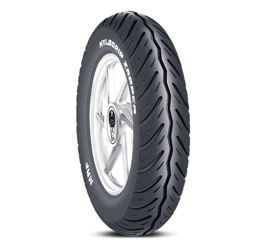 MRF - 90/100-10 ZAPPER Tubeless Tyre | Rear