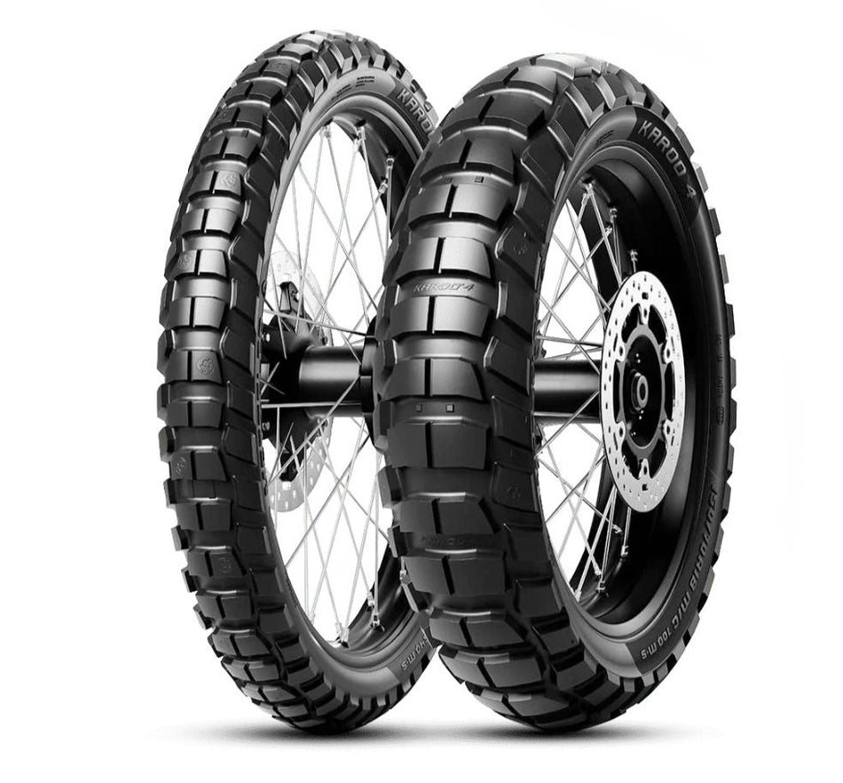 Metzeler - 130/80-R17 KAROO 4 M+S Tubeless 65Q Tyre | Rear