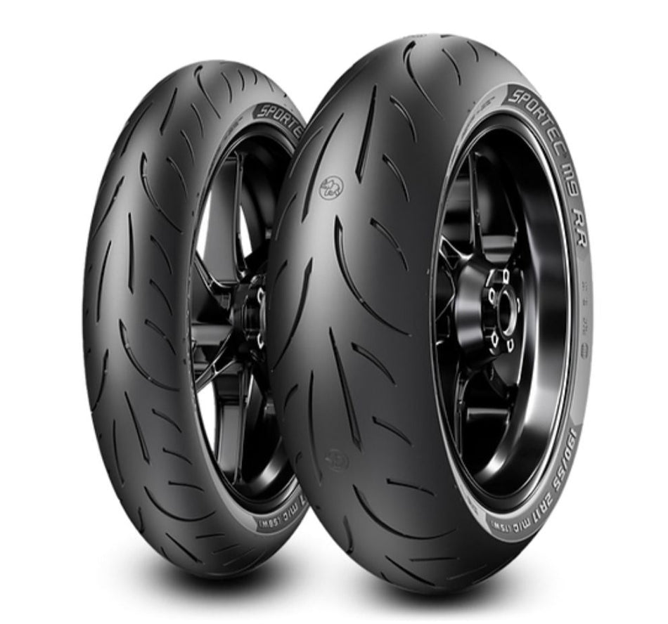 Metzeler - 190/55-ZR17 SPORTEC M9 RR Tubeless 75W Tyre | Rear