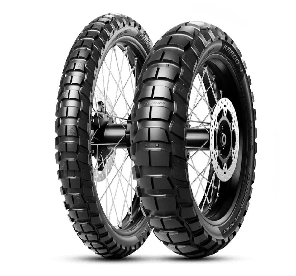 Metzeler - 140/80-R17 KAROO 4 M+S Tubeless 69Q Tyre | Rear