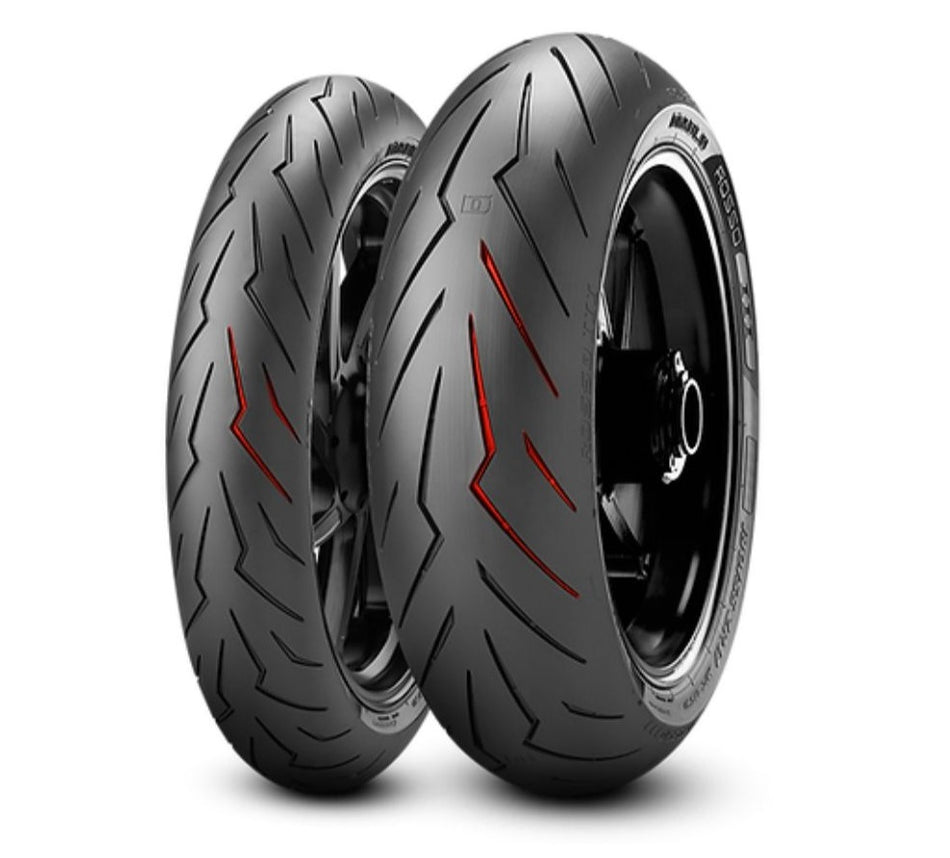 PIRELLI - 110/70-ZR17 DIABLO ROSSO II Tubeless 54W Tyre | Front