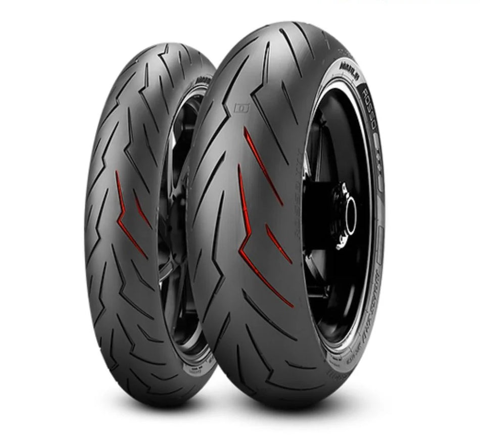 Pirelli - 190/50-ZR17 DIABLO ROSSO 2 Tubeless 73W Tyre | Rear