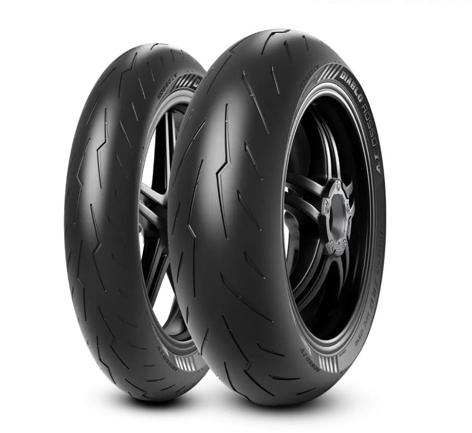 Pirelli - 150/60-R17 DIABLO ROSSO 4 Tubeless 66H Tyre | Rear