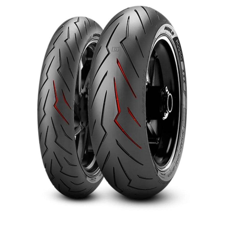 Pirelli -  150/60-ZR17 DIABLO ROSSO 3 Tubeless 66W Tyre | Rear