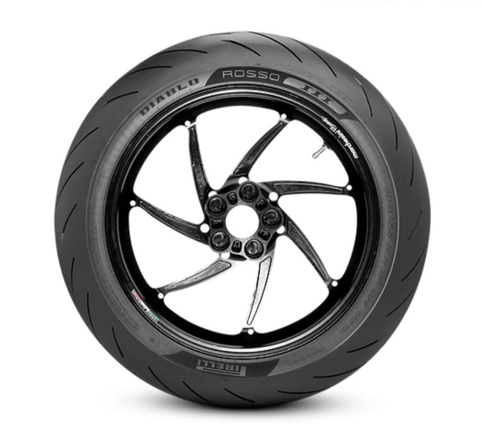 Pirelli - 190/50-ZR17 DIABLO ROSSO 3 Tubeless 73W Tyre | Rear