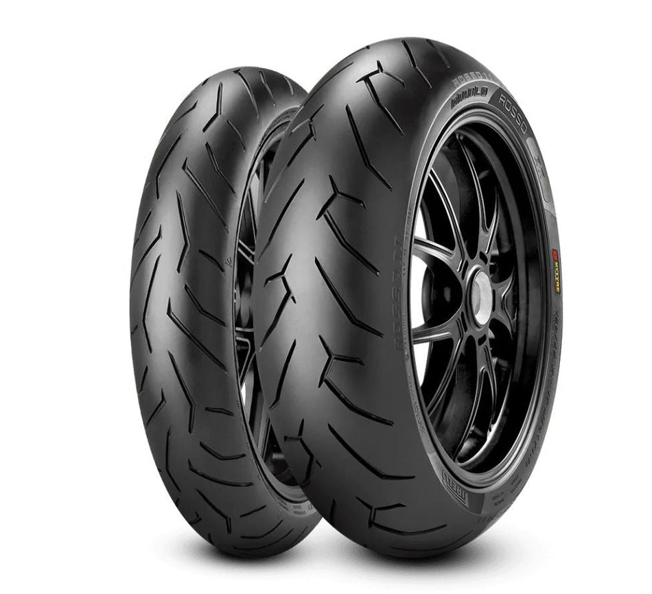 Pirelli - 200/50-ZR17 DIABLO ROSSO II Tubeless 75W Tyre | Rear