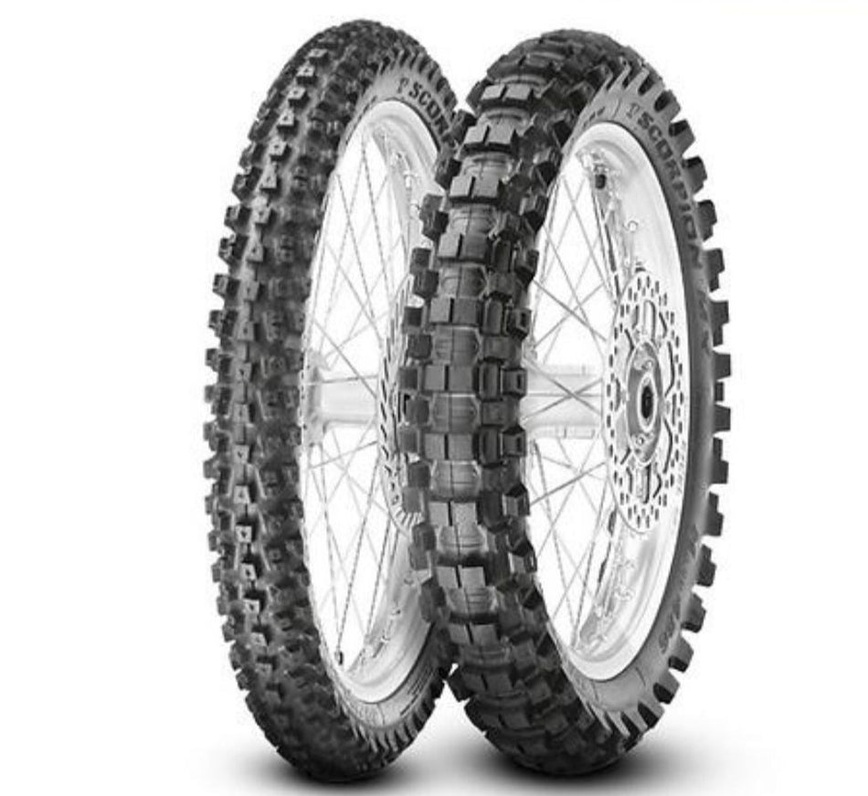 Pirelli - 110/100-18 SCORPION MX EXTRA Tube Type 68M Tyre | Rear