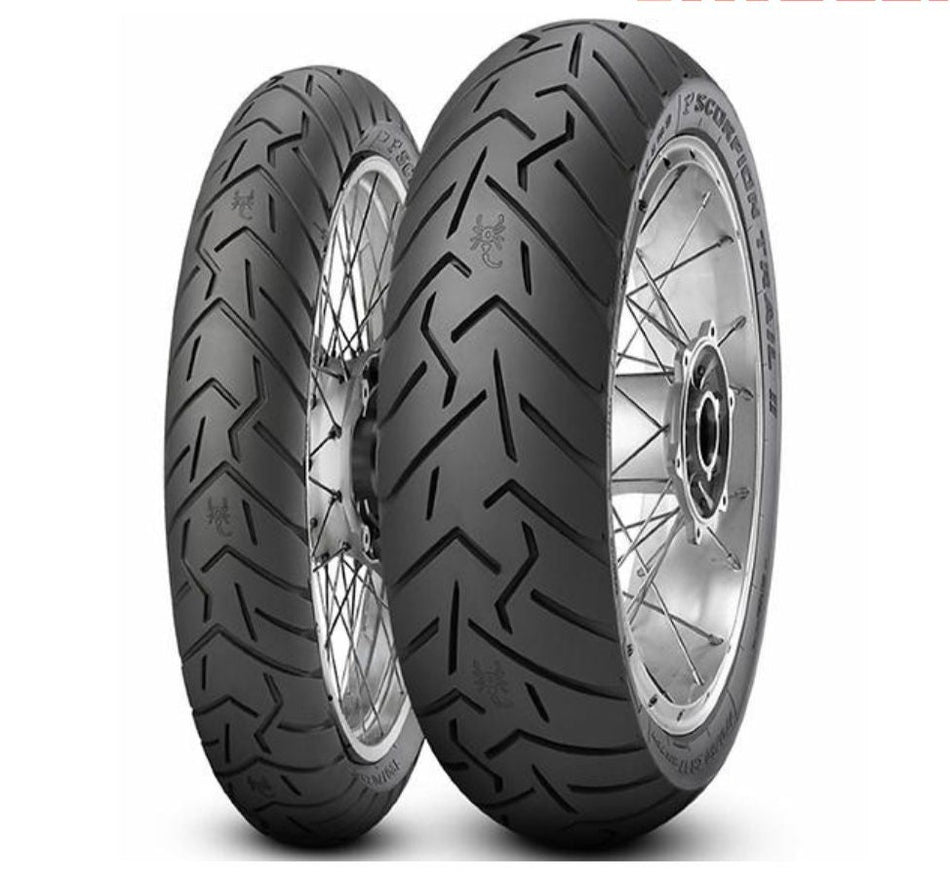 Pirelli - 110/80-19 SCORPION TRAIL Tubeless 59RM+S Tyre | Front