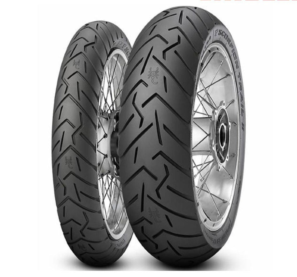 Pirelli - 110/80-R19 SCORPION TRAIL II Tubeless 59V Tyre | Front