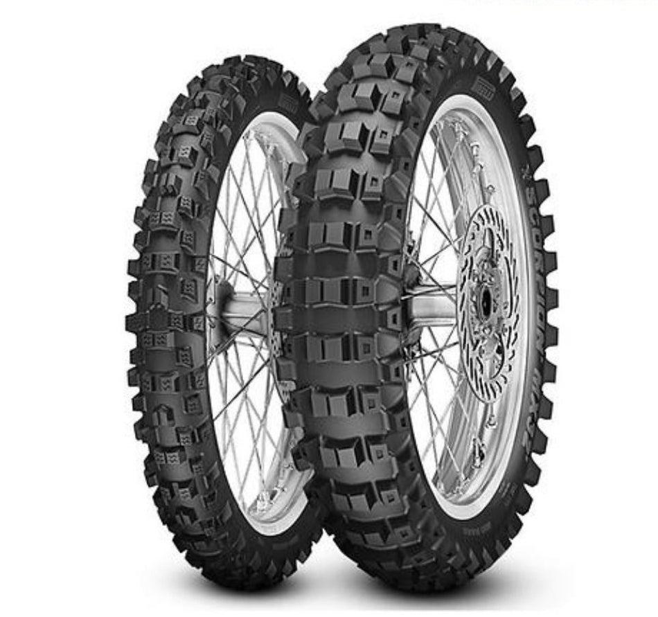 Pirelli - 110/90-19 SCORPION MX 32 NHS Tube Type 62M Tyre | Rear