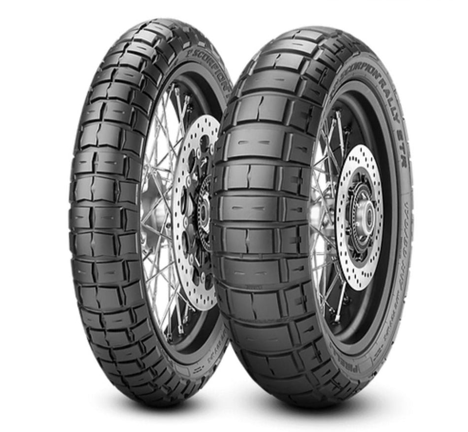 Pirelli - 120/70-R17 SCORPION RALLY STR Tubeless 58H Tyre | Front