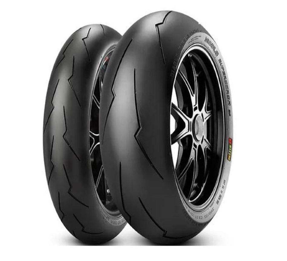 Pirelli - 190/55-ZR17 DIABLO SUPERCORSA V2 Tubeless 75W Tyre | Rear