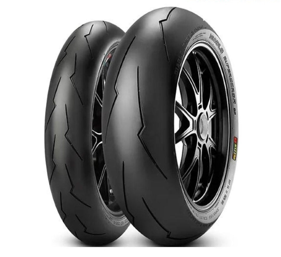 Pirelli - 120/70-ZR17 DIABLO SUPERCORSA V2 Tubeless 58W Tyre | Front