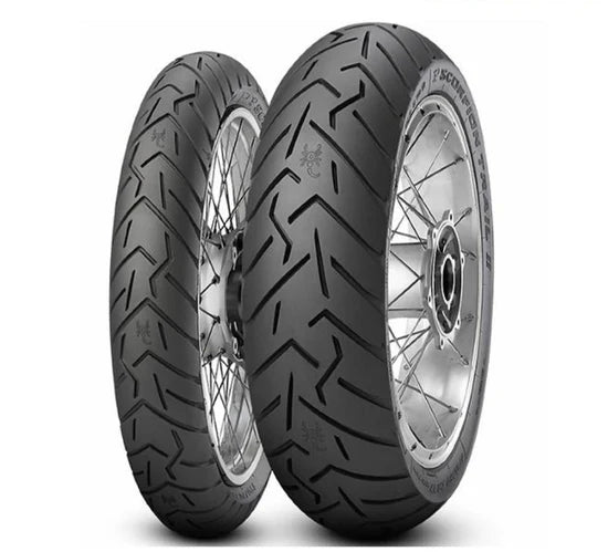 Pirelli Scorpion Trail 2 - 110/80-R19 54V and 150/70-R17 69V Tubeless Tyre | Front & Rear