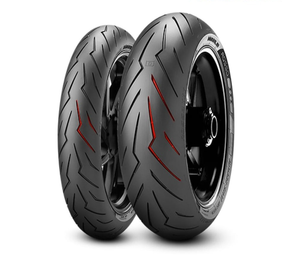 Pirelli - 160/60-ZR17 DIABLO ROSSO 3 Tubeless 69W Tyre | Rear