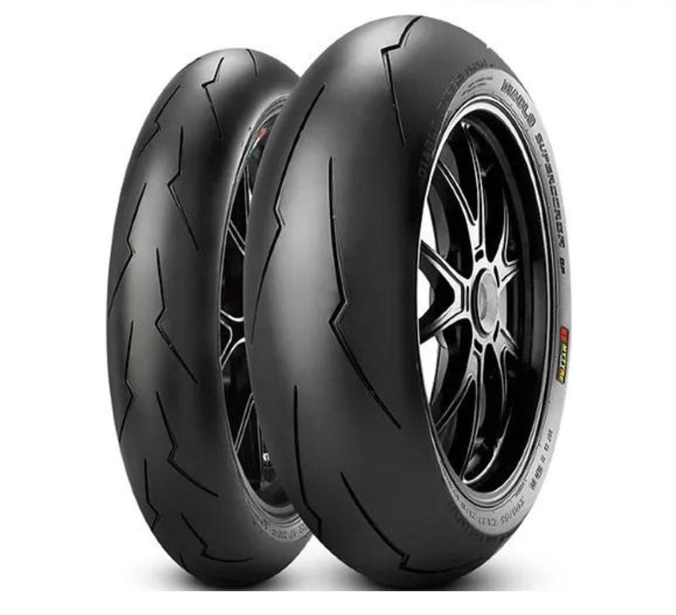 Pirelli - 180/55-ZR17 DIABLO SUPERCORSA V2 Tubeless 73W Tyre | Rear