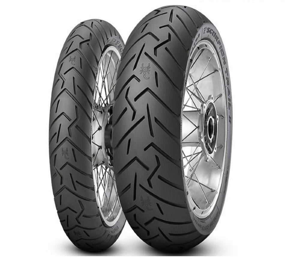 Pirelli - 180/55-ZR17 SCORPION TRAIL II Tubeless 73W Tyre | Rear