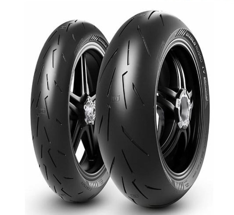 Pirelli - 200/55-ZR17 DIABLO ROSSO 4 CORSA Tubeless 78W Tyre | Rear