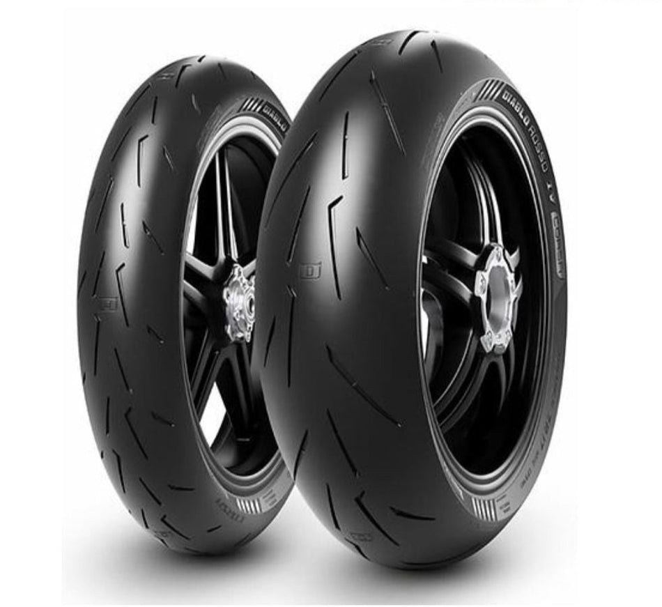 Pirelli - 200/60-ZR17 DIABLO ROSSO 4 CORSA Tubeless 80W Tyre | Rear