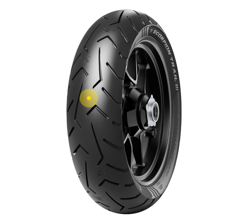 Pirelli - 150/70-R17 SCORPION TRAIL 3 Tubeless 59V Tyre | Rear