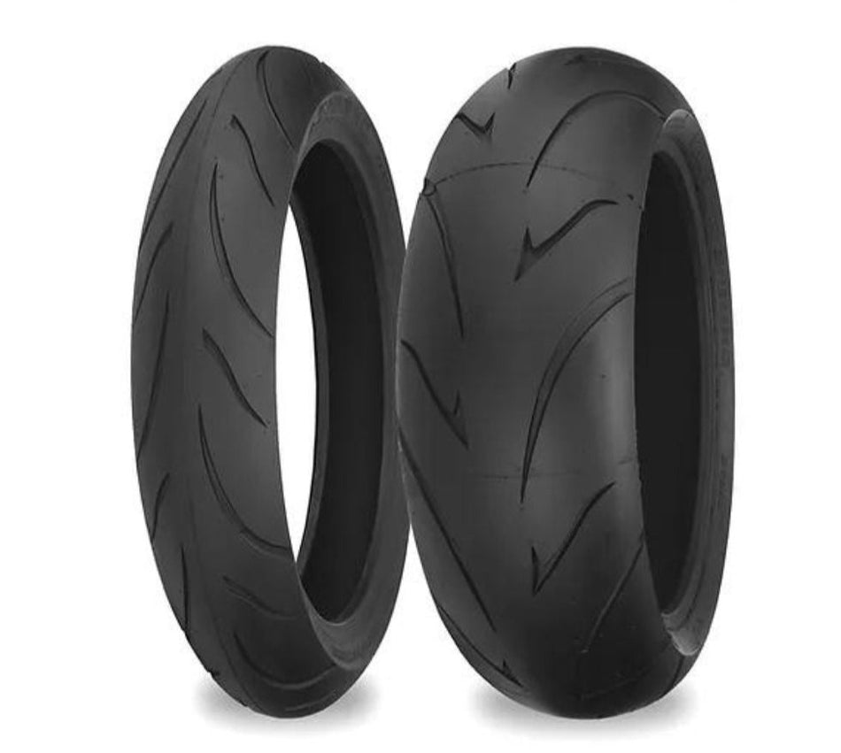 SHINKO - 120/70 ZR18 F011 Tubeless Tyre (Verge Radial) | Front