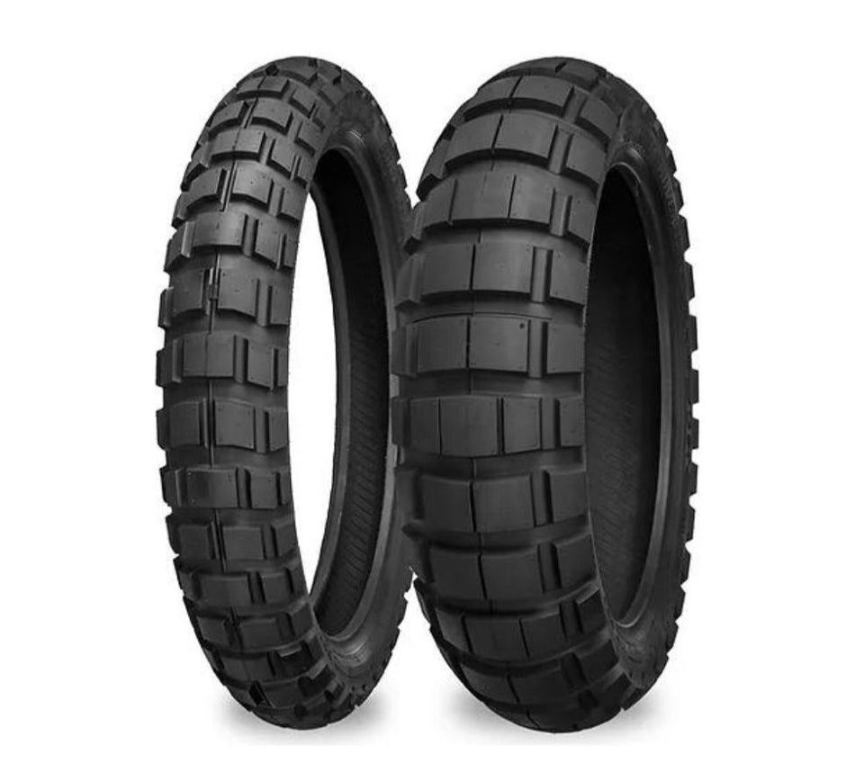 SHINKO - 130/80-17 E805 Tubeless Tyre (Adventure Trail) | Rear