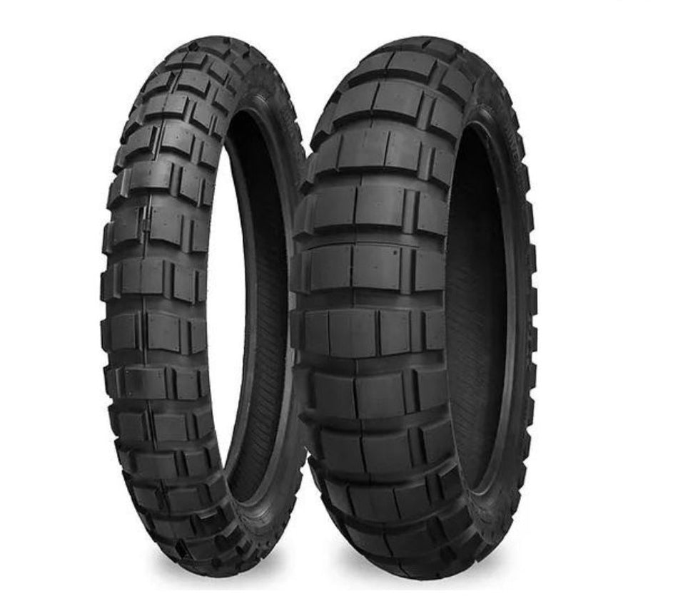 SHINKO - 140/80-17 E805 Tubeless Tyre (Adventure Trail) | Rear